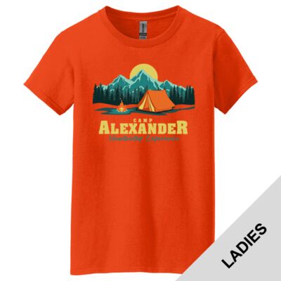 Camp Alexander - Women's Heavy Cotton 100% Cotton T Shirt Thumbnail