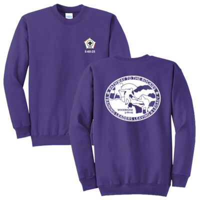 PTTR Wood Badge - Core Fleece Crewneck Sweatshirt Thumbnail