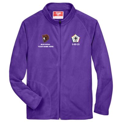 PTTR Wood Badge - Men's Campus Microfleece Jacket Thumbnail