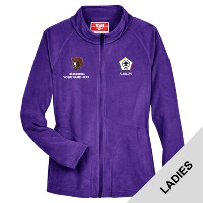 PTTR Wood Badge - Ladies' Campus Microfleece Jacket Thumbnail