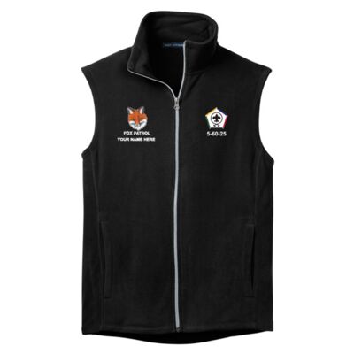 PTTR Wood Badge - Microfleece Vest Thumbnail