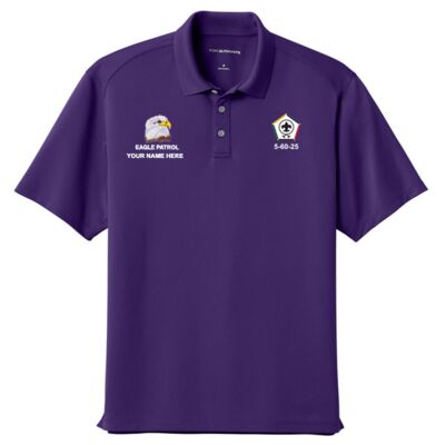 PTTR Wood Badge - Wearever Performance Pique Polo Thumbnail
